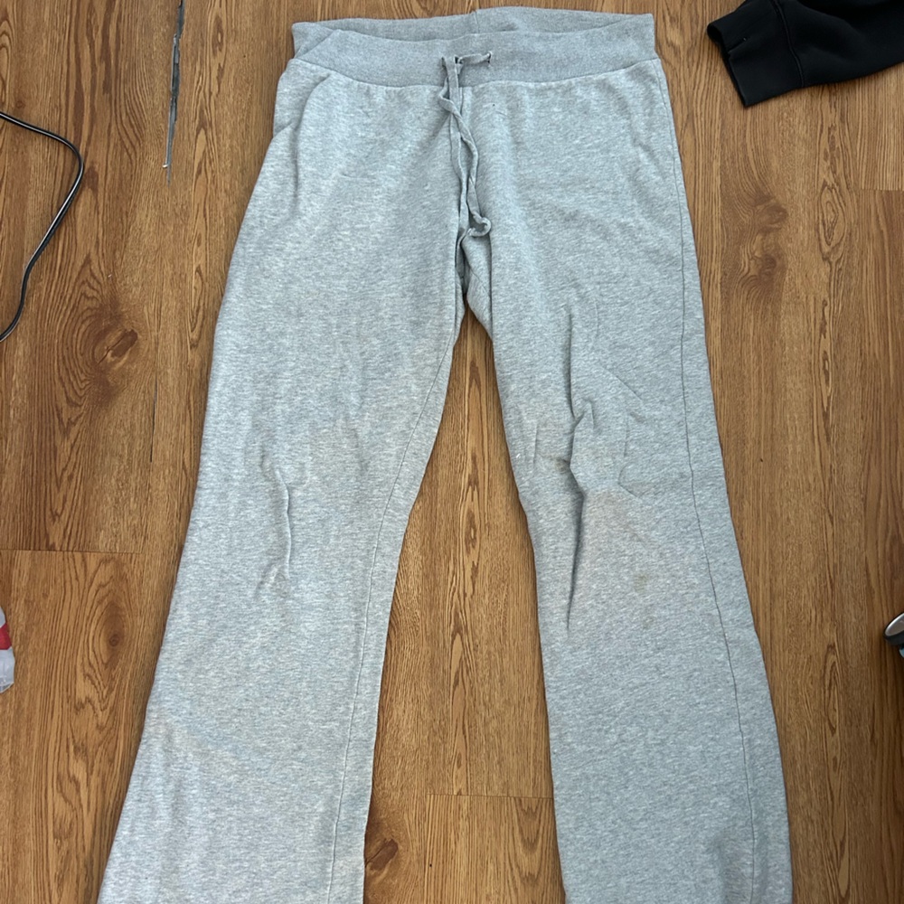 Brandy Melville Gray Flare Sweats